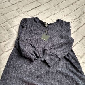 Bobeau blue shirt 3x